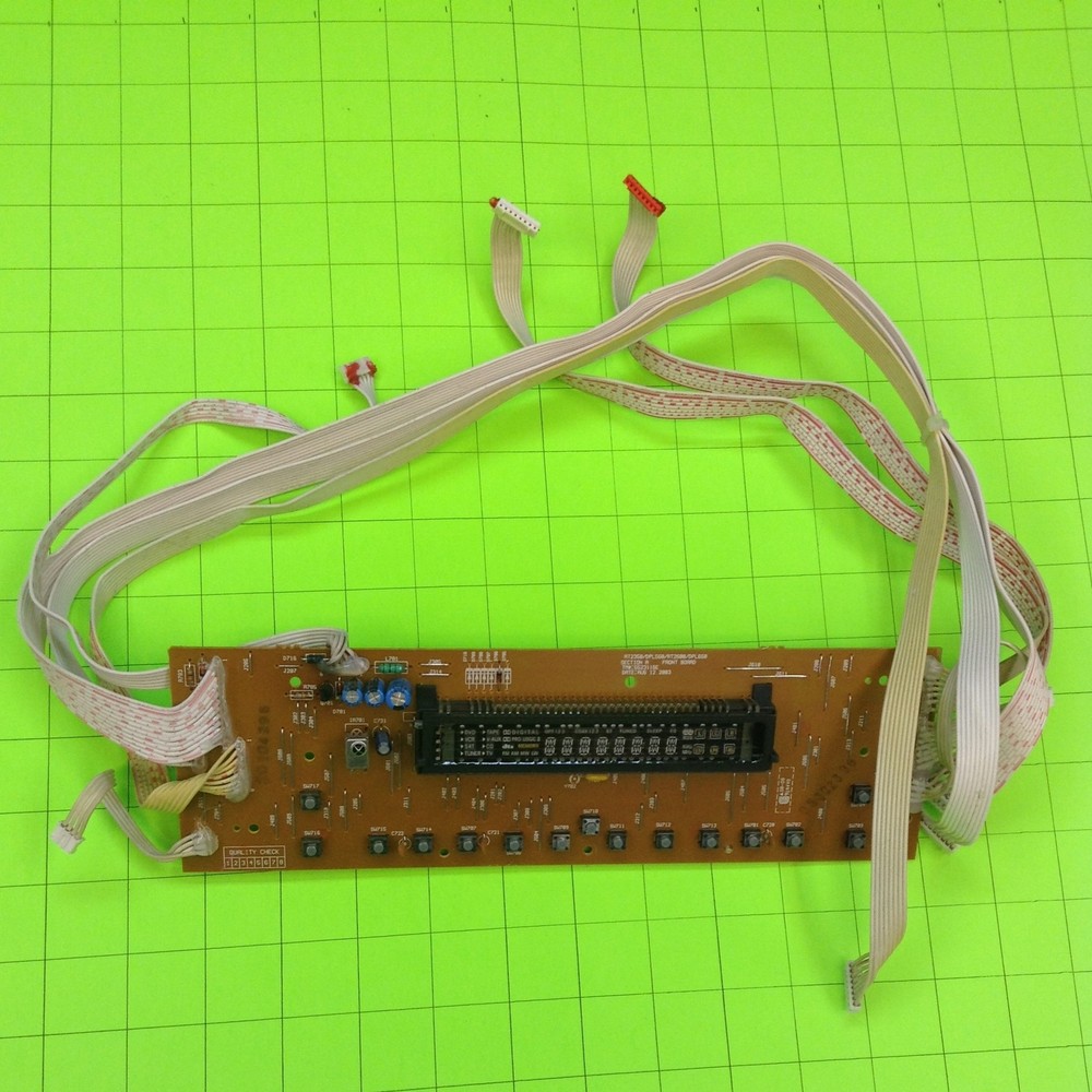 RCA RT2360B Stereo Amplifier Front Display Main Board 5523116E