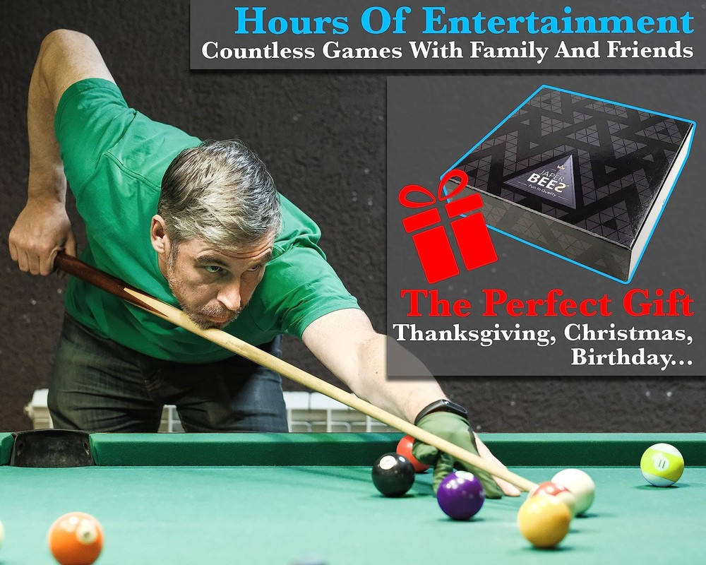 Billiard Balls Set Standard Pool Balls Complete Kit