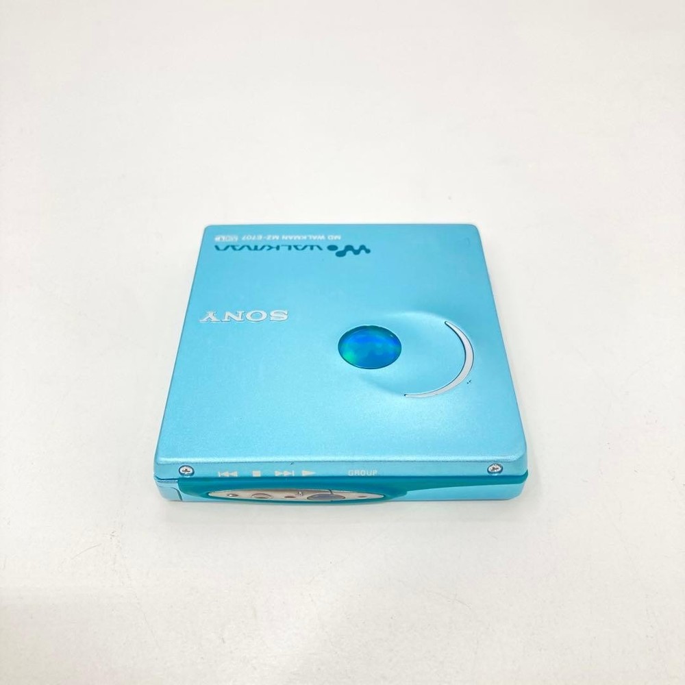SONY MZ-E707 MiniDisc Player Recorder Light Playback Remote Tested as is