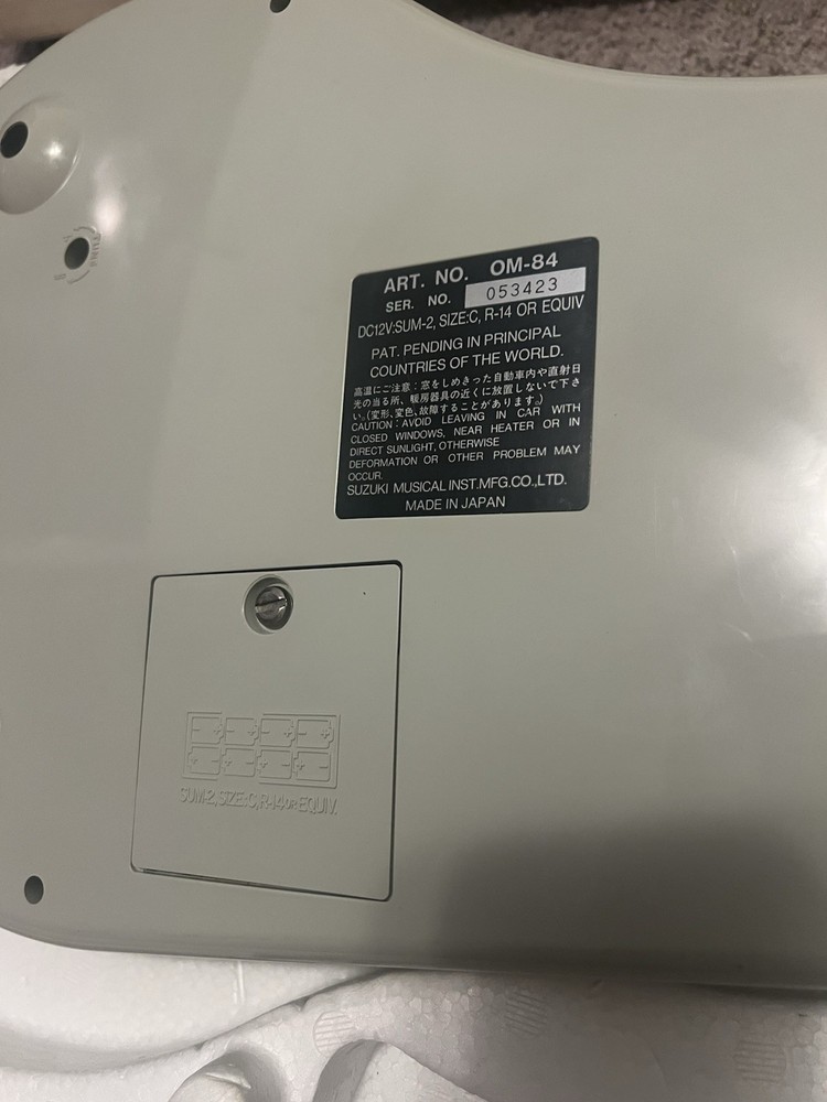 Suzuki Omnichord System Two Model OM-84 Tested Working