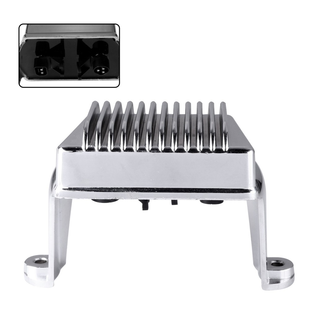 Chrome Voltage Regulator Rectifier For Harley Davidson Electra Glide Fltr Flhx