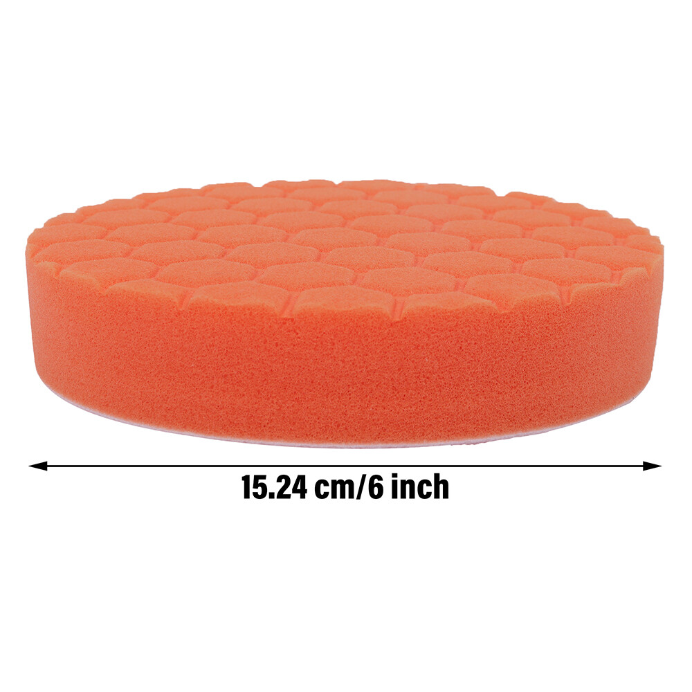 5X 6inch Car Foam Waxing Finishing Buffing Wheel Buffer Polisher Polishing Pad