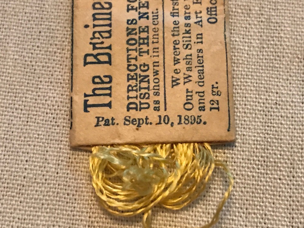 1895 Filo Floss Silks Original Package, Brainerd & Armstrong Co.