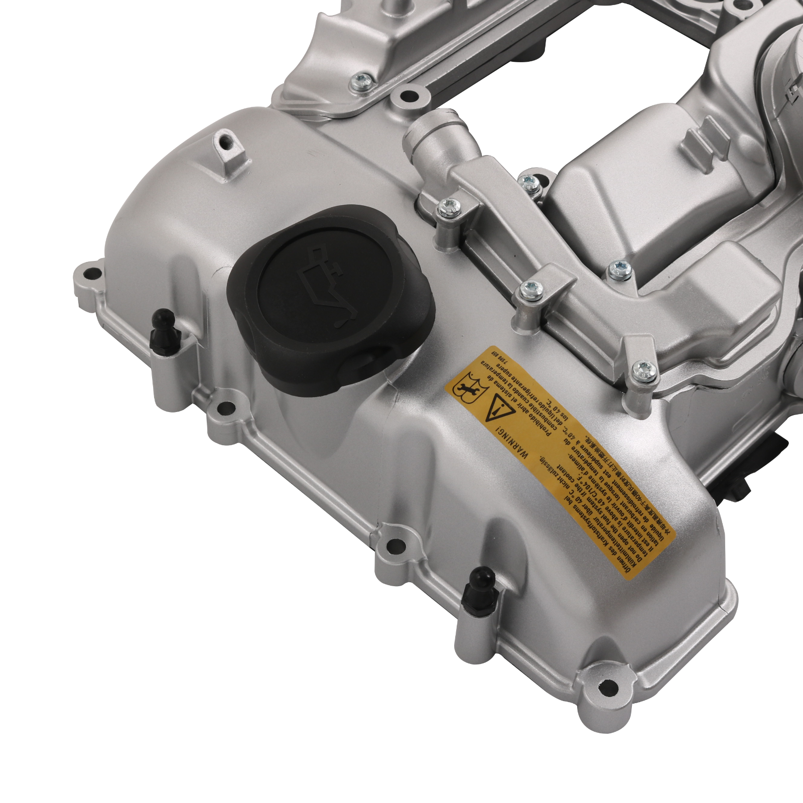 ALUMINUM Valve Cover w/ Gasket & Cap For BMW 135i 335i 535i 640i 740i X3 X5 N55