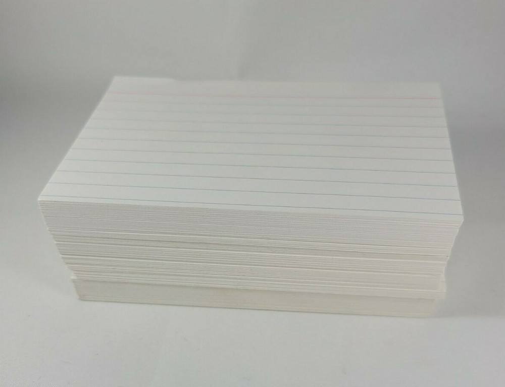Huge Stack of Index Cards 3x5 Inches