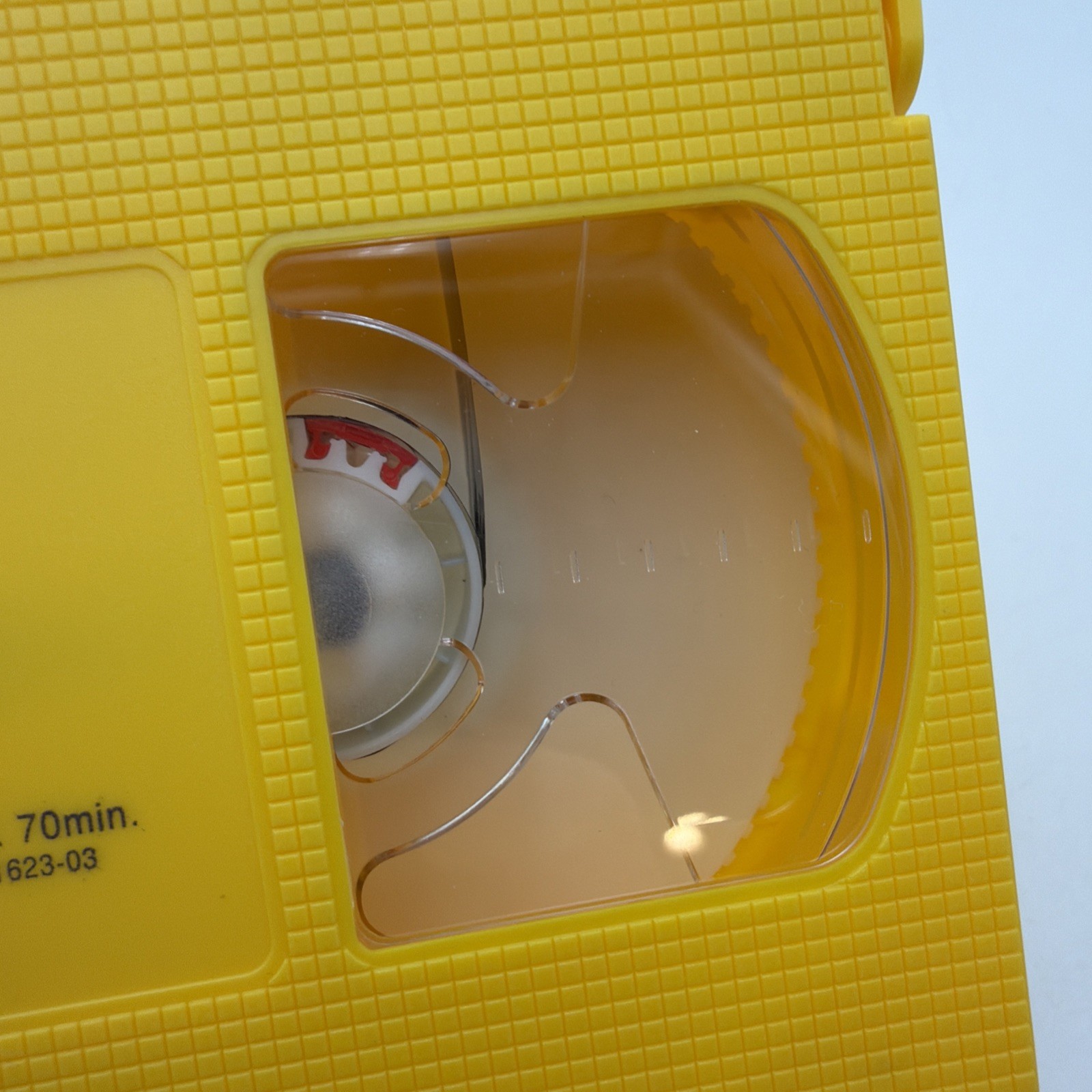 Bob the Builder The LIVE Show VHS Tape 2004 Plastic Case Never Seen On TV Yellow