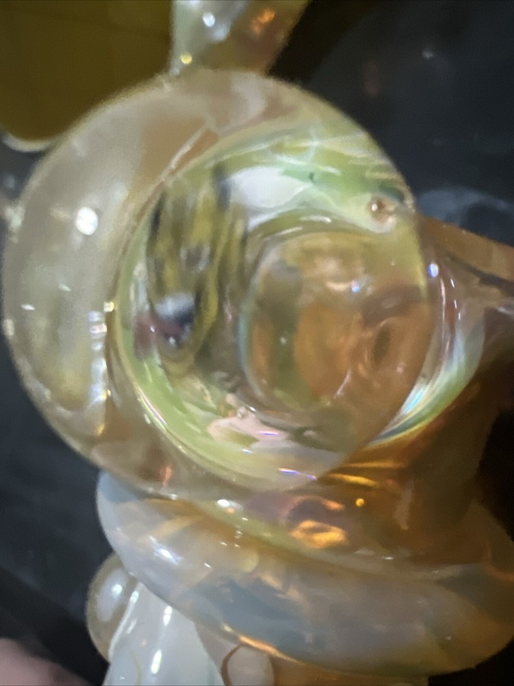 Travis Wigger Snodgrass Apprentice Top Hat Fumed 14mm Slide With Custom Mille