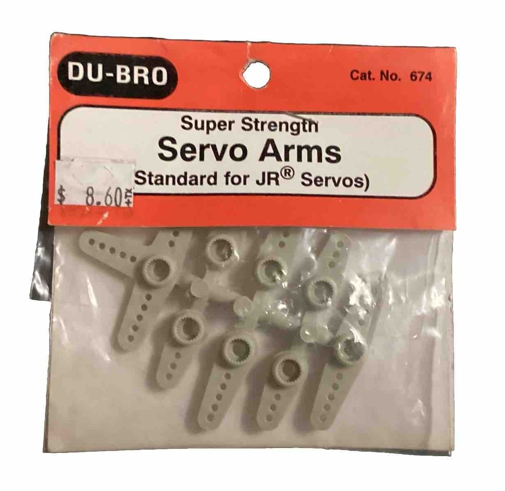 Dubro 674 Super Strength (JR) Servo Arms •
