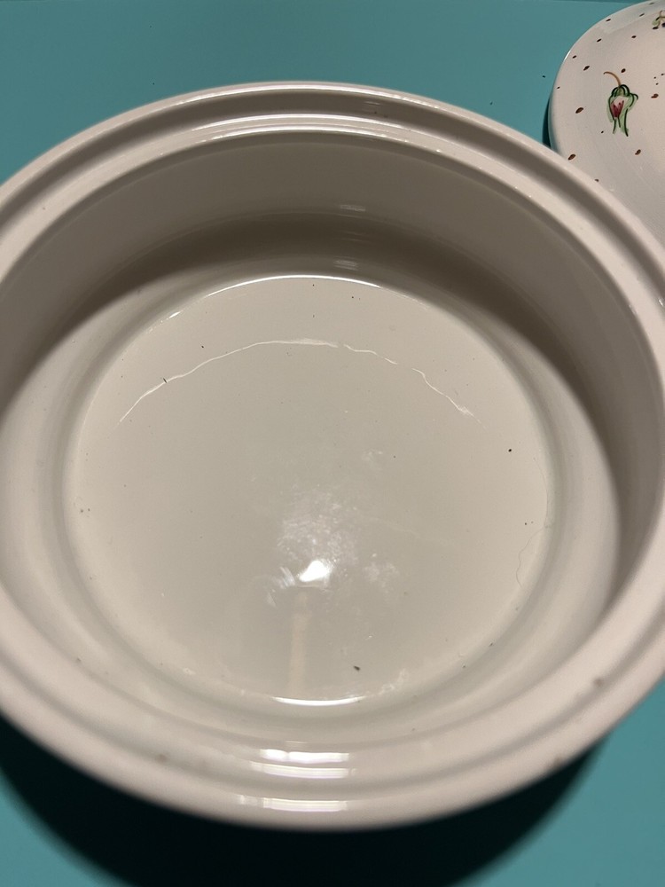 laura ashley covered powder or candy dish