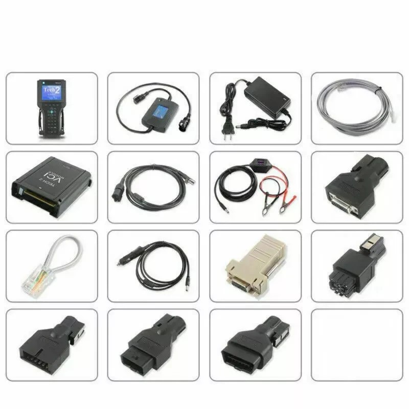 Tech2 scanner + Candi module kit for GM / SAAB with Plastic box, fast shipping