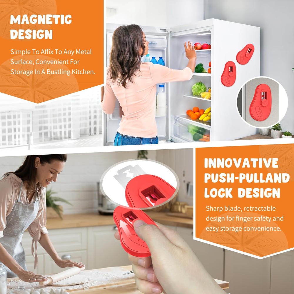 Extractable & Magnetic Bread Lame Dough Scoring Tool - Professional Sourdough...