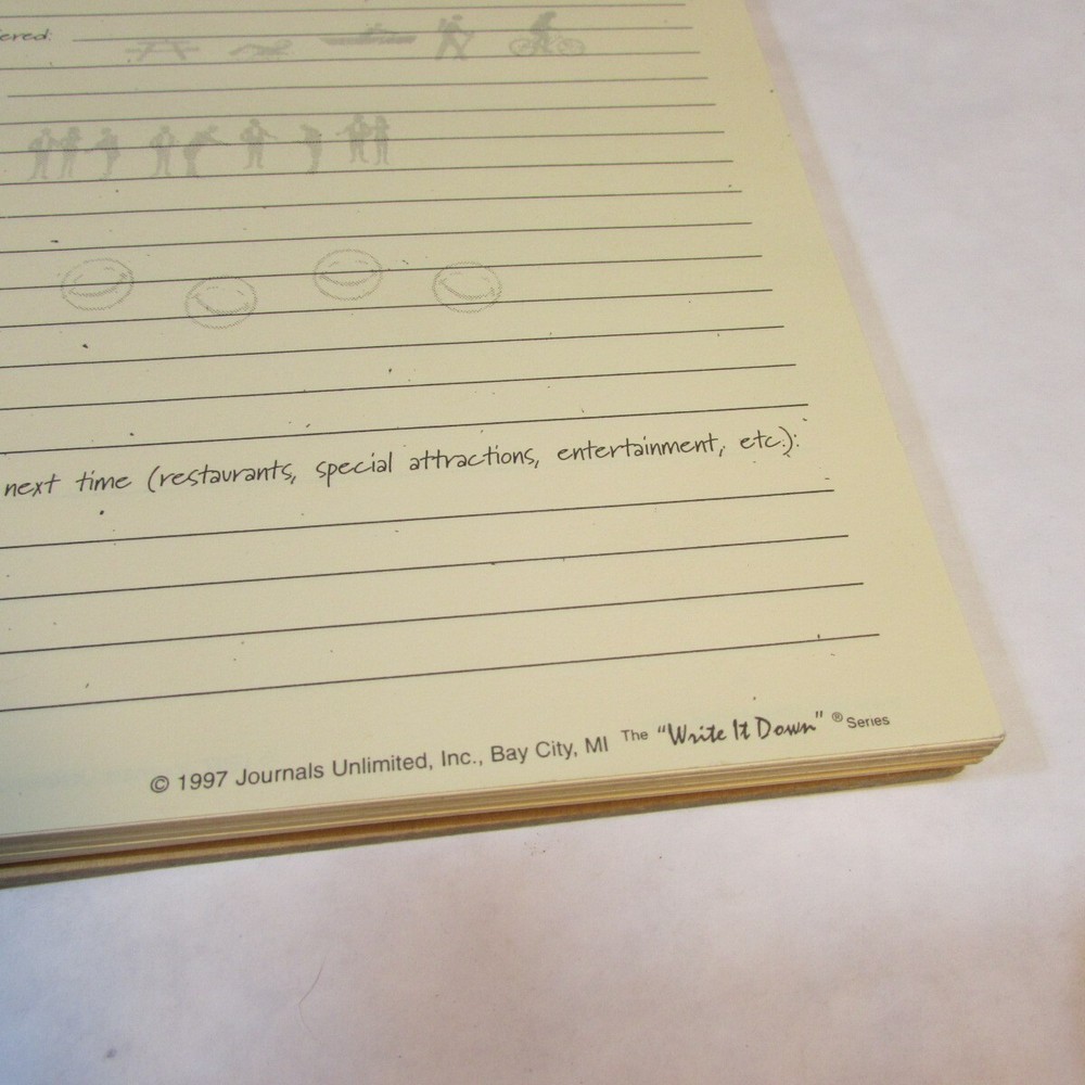 Camping Journal ~ Adventure Memories Log Book
