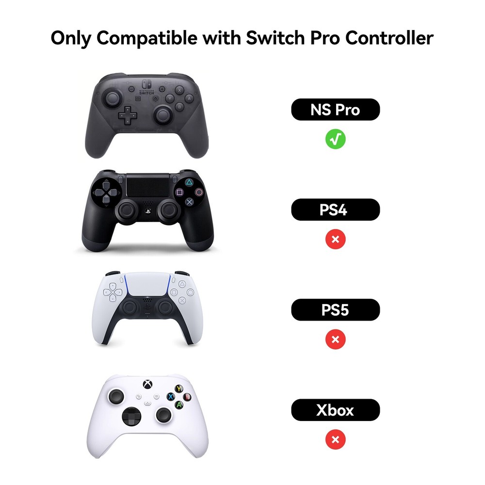 For Nintendo Switch Pro Controller Silicone Cover Protective Skin Case Sleeve