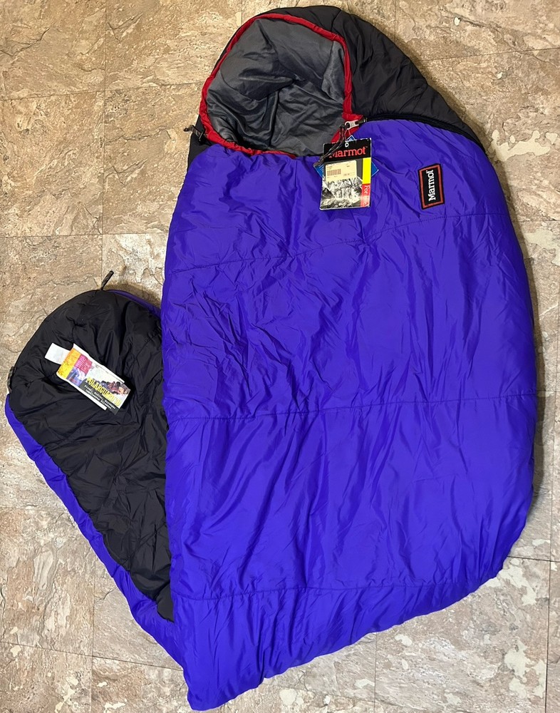 Vtg 90’s Marmot Wizard Regular Sleeping Bag NWT