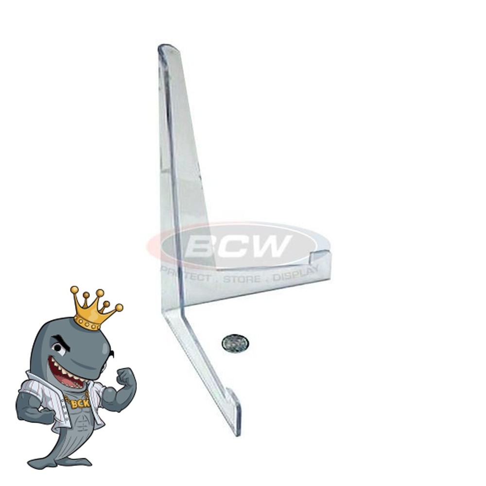 5 Pack BCW Clear Large Stand FREE SHIP