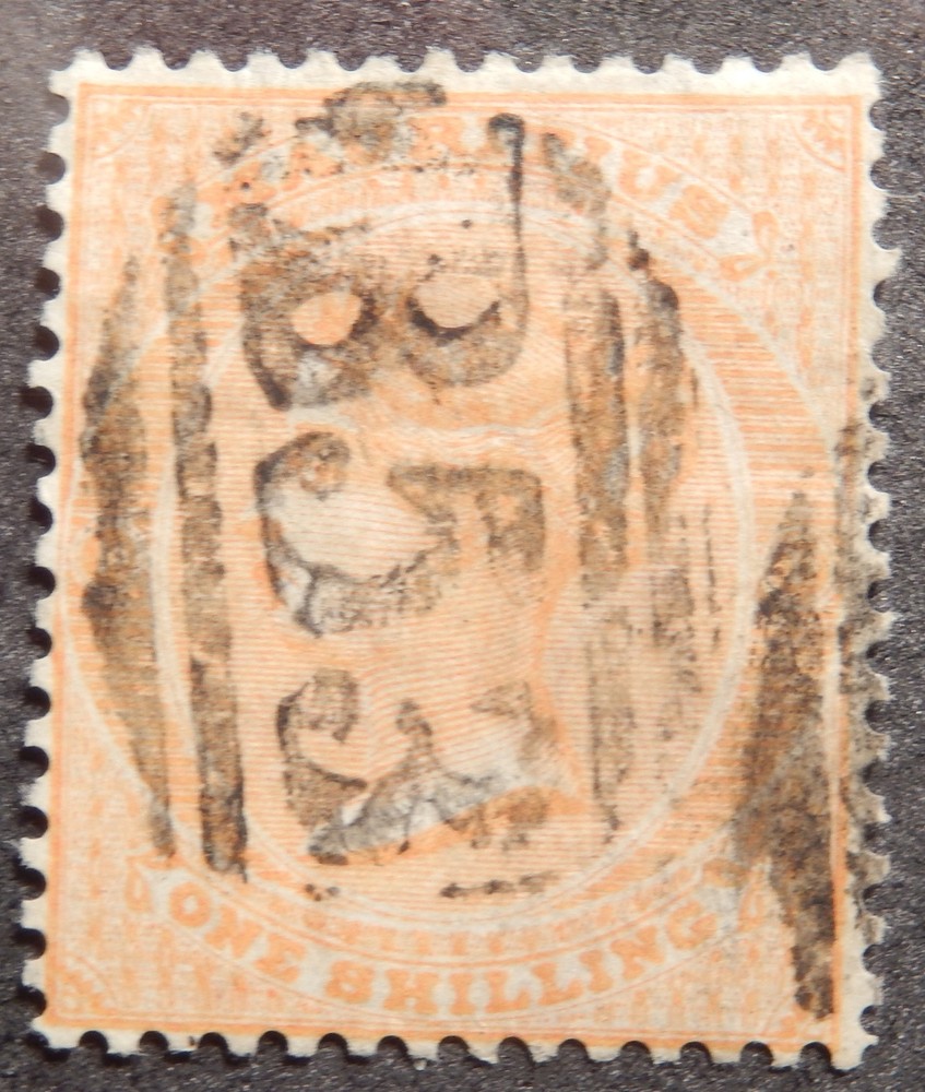 Mauritius Scott # 39, Used