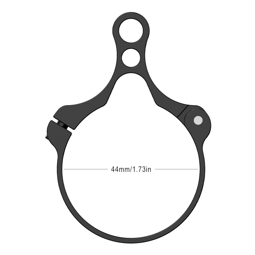 Hunting Scope Switch View Throw Lever Ring 44mm Diameter Adjustment Mounts CNC