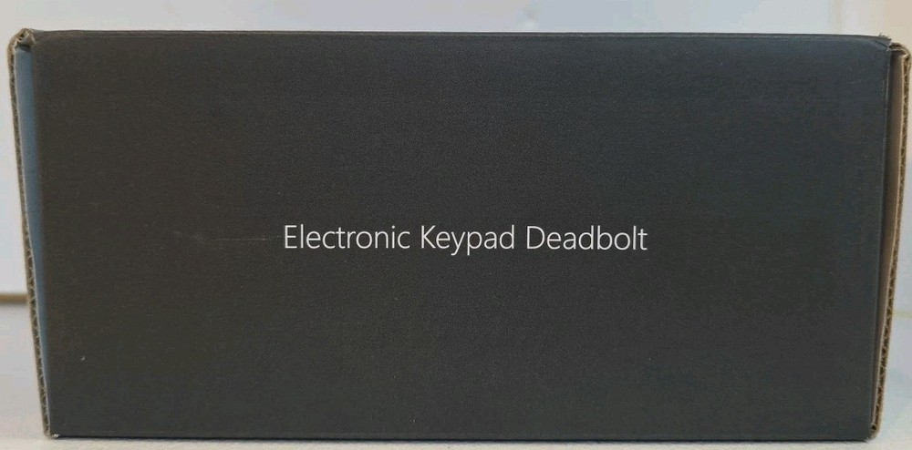 NIB Masoant Black Keyless Entry Door Lock