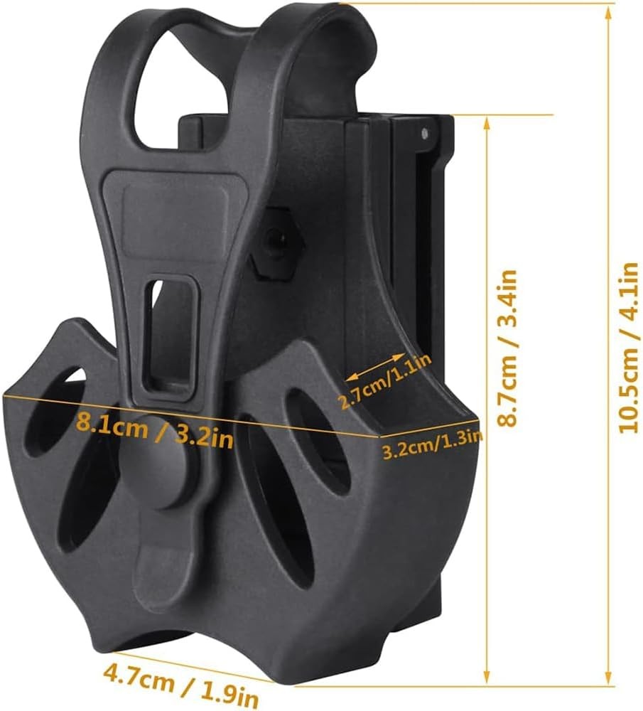 Upgrade Polymer Handcuff Case for Chain Hinged Cuffs