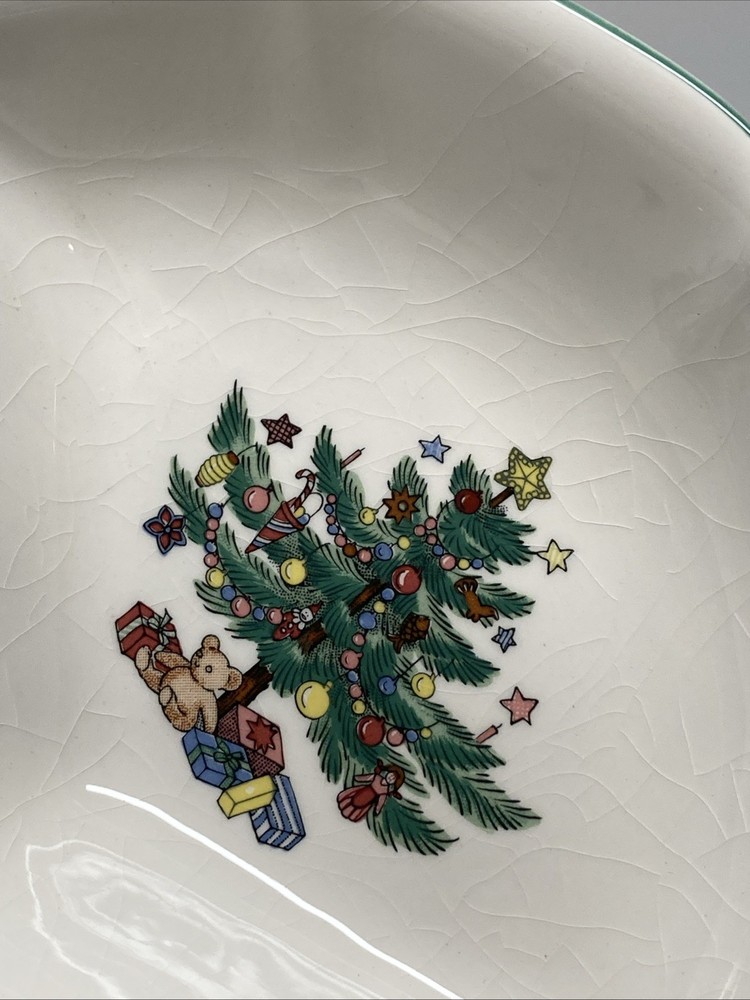 Nikko Christmastime Three-Section Tray