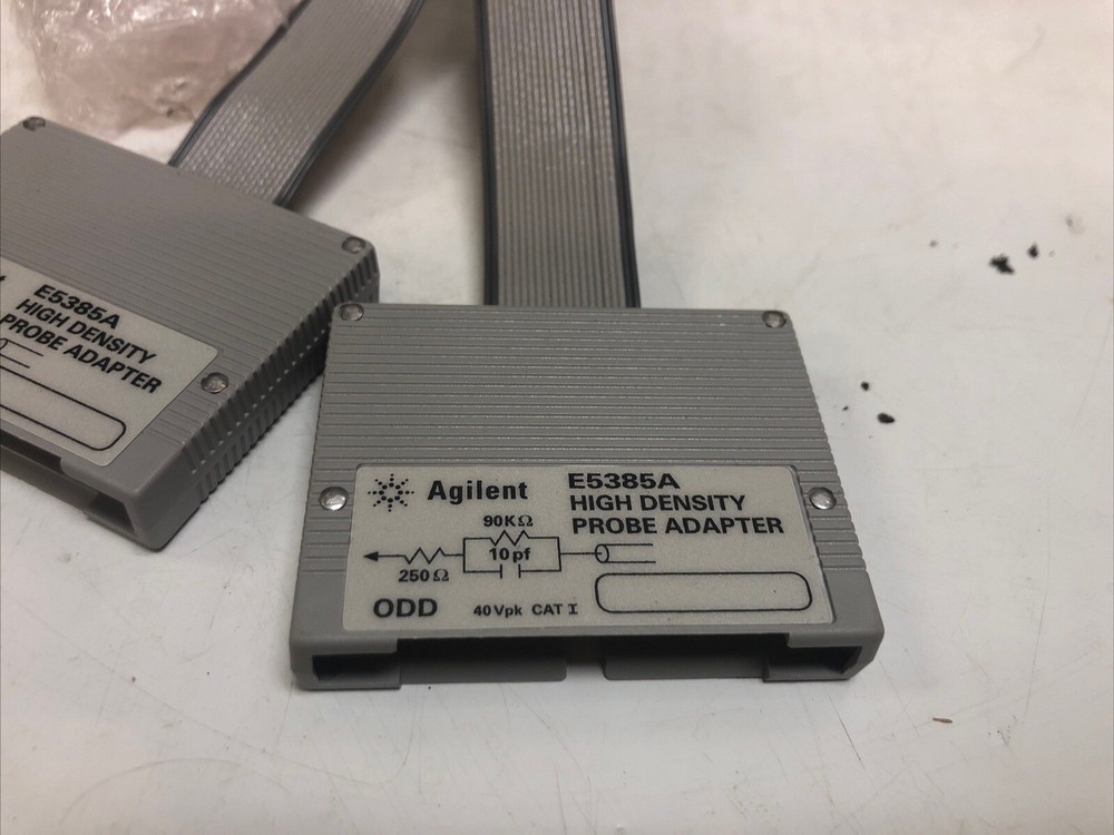 Agilent E5385A 40Pin to 100Pin Samtec Logic Analyzer High Density Probe Adapter
