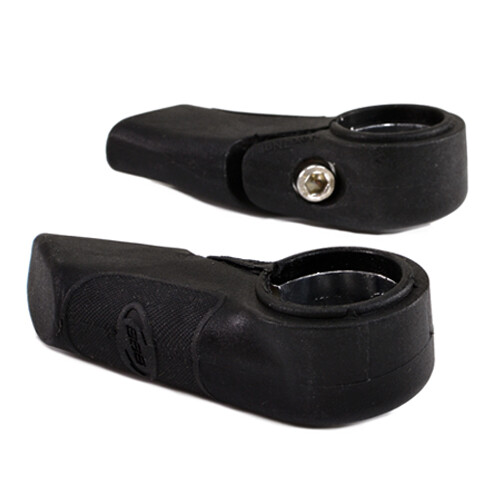 BBB BBE-21L INTERSTICKS Bar Ends, Length:65mm ,Black