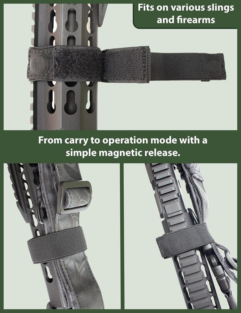 Sentry Strap for Staging | Fast Deployment Sling Keeper | Rifle Sling Strap Reta
