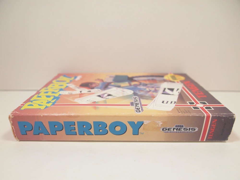 Paperboy (SEGA Genesis) Authentic CARDBOARD BOX ONLY