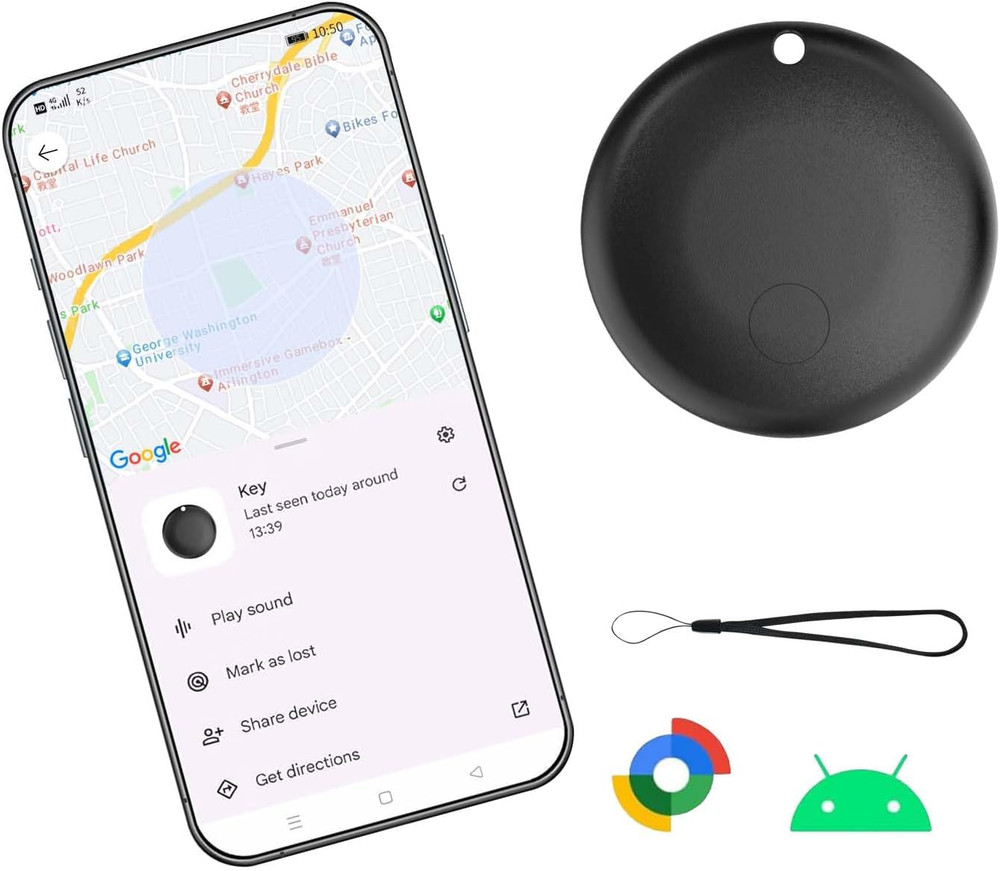 Bluetooth Tracker for Android 1-Pack,Item Finder for Android Device, Works with