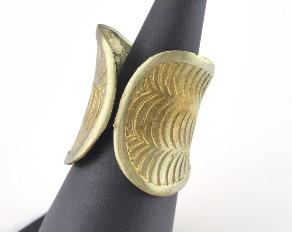 Adjustable Ring Raw brass (16mm 5.5US inner size) 2675