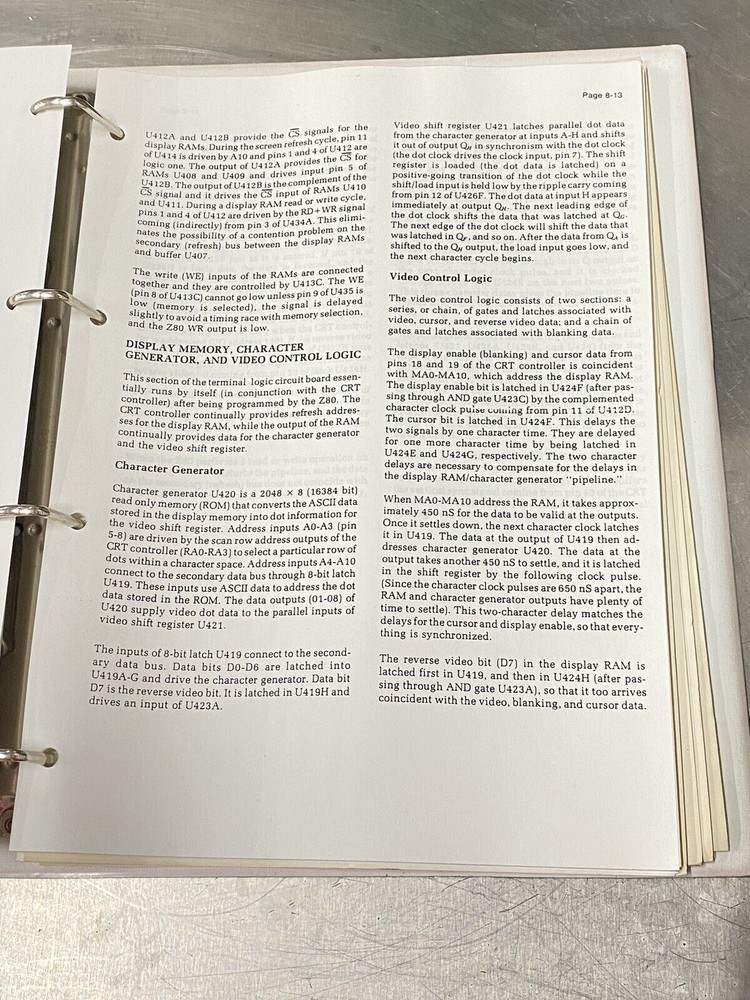 PYE Unicam PU 9007 Data Control station - Users Guide / Instruction Manual