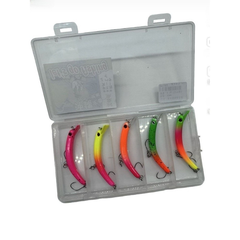 Curved Minnow Lure Hard Bait Precision Casting Versatile Depth Control