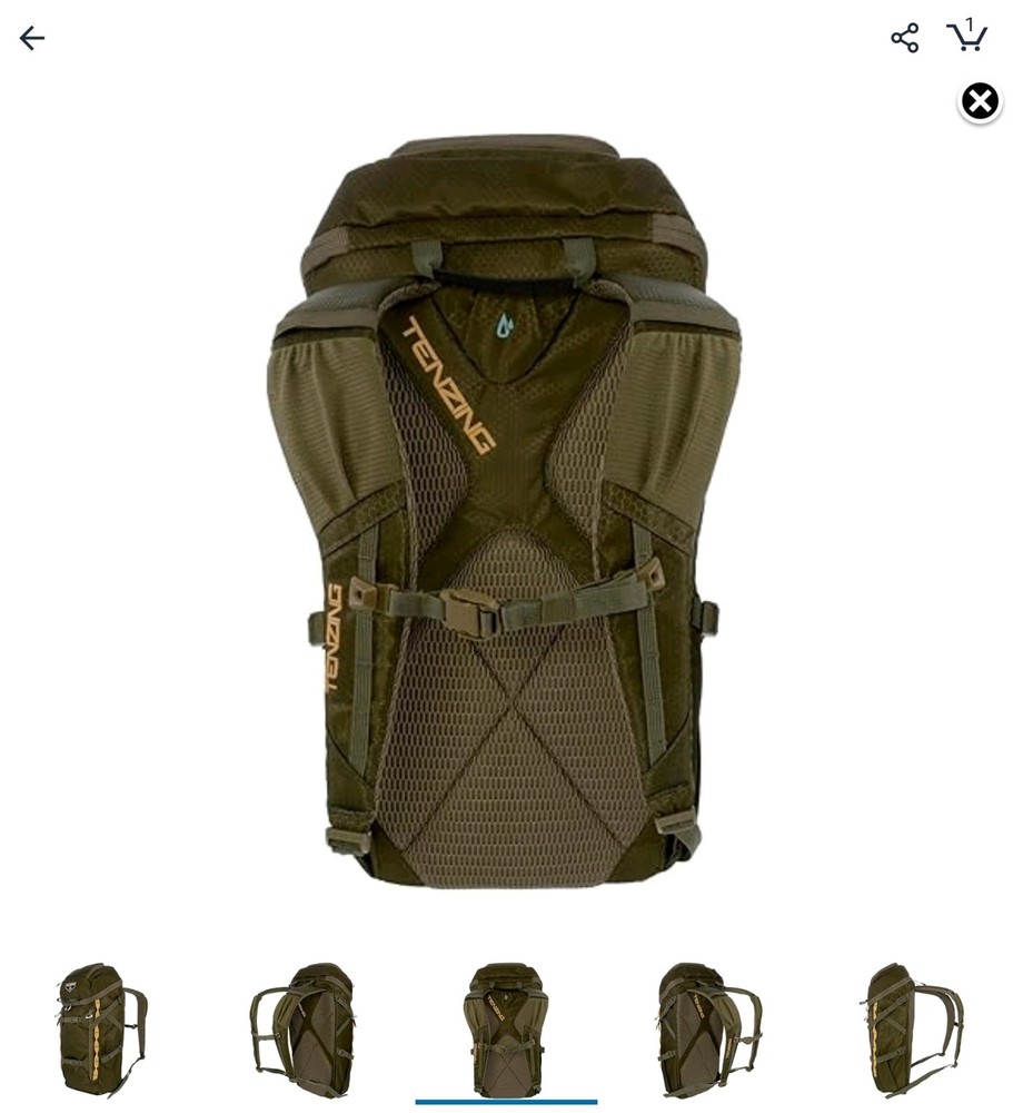 Tenzing Outdoors Day Pack - 1500 Cubic Inch