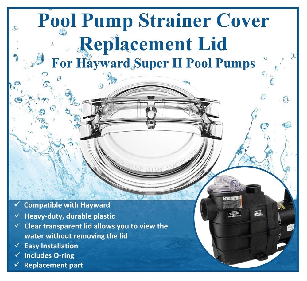 New Pool Pump Replacement Thread Lid For Hayward Super II 2 SPX3100D