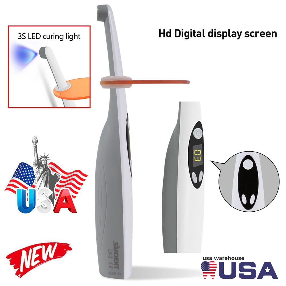 Dental Curing light LED Resin Cure Lamp Style 3 Second Curing Light