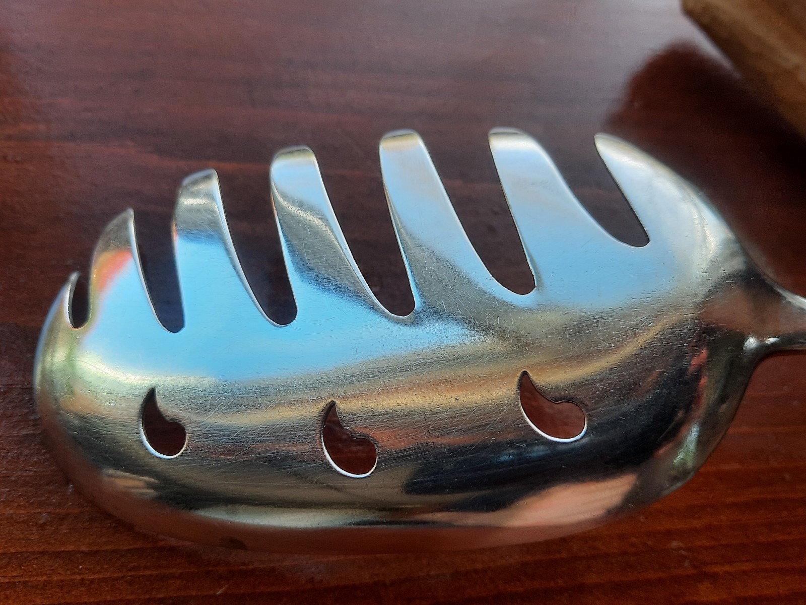 Coin Silver James Bingham Seal Top Macaroni Server, No Mono