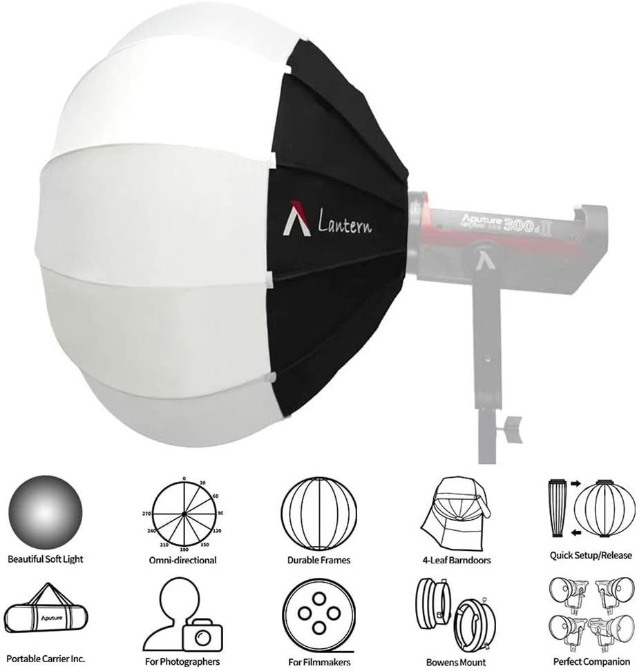 Quick-Folding Softbox with Adjustable Skirt - Control Your Lighting Effortlessly