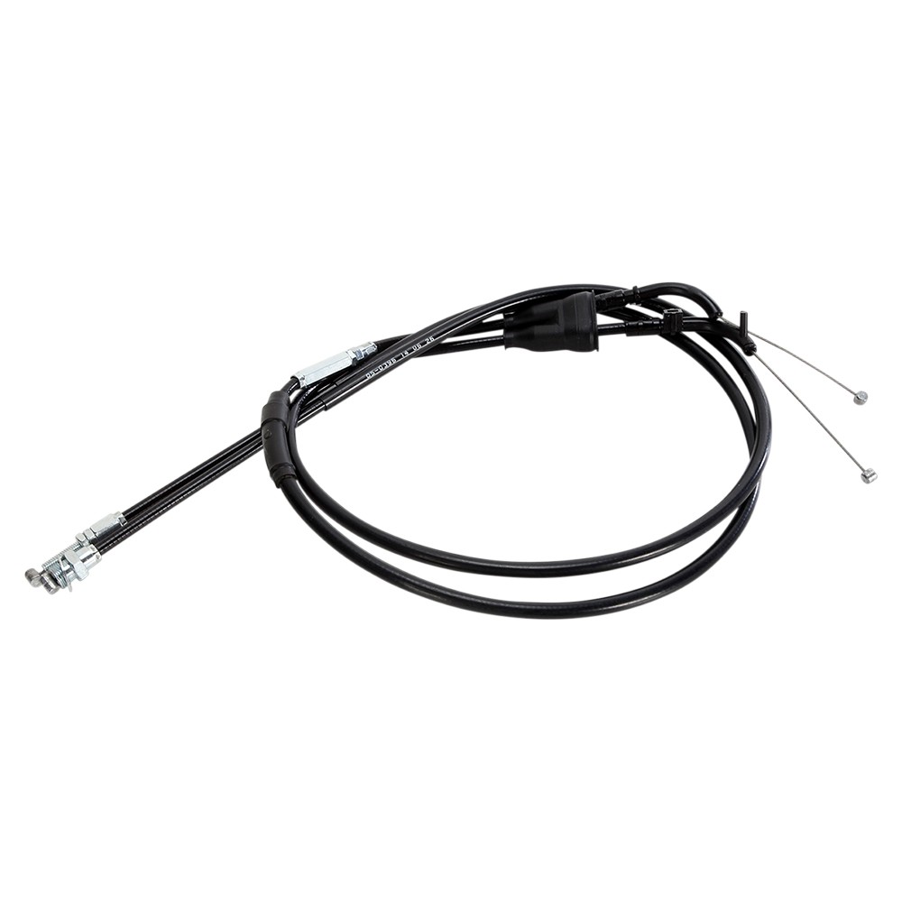 2007-2013 Yamaha WR250F Offroad Motion Pro Black Throttle Push-Pull Cable Set