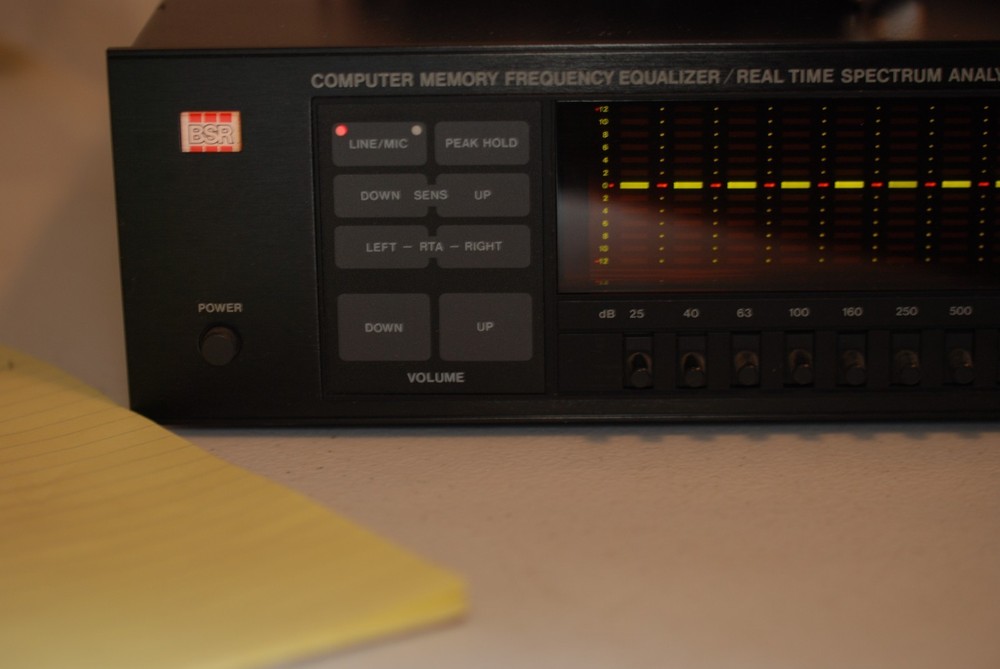 BSR 4000XR Computer Memory Frequency Equalizer Real Time Spectrum Analyzer