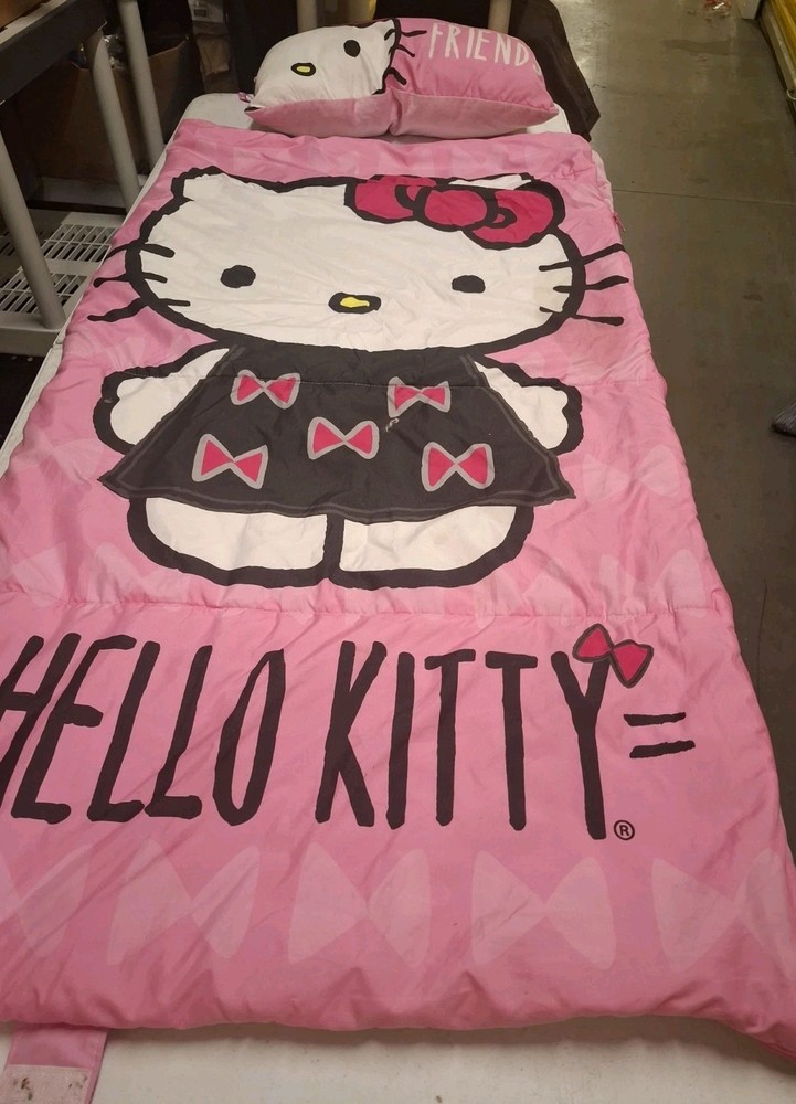 Hello Kitty Childs Sleeping Bag Plus Pillow