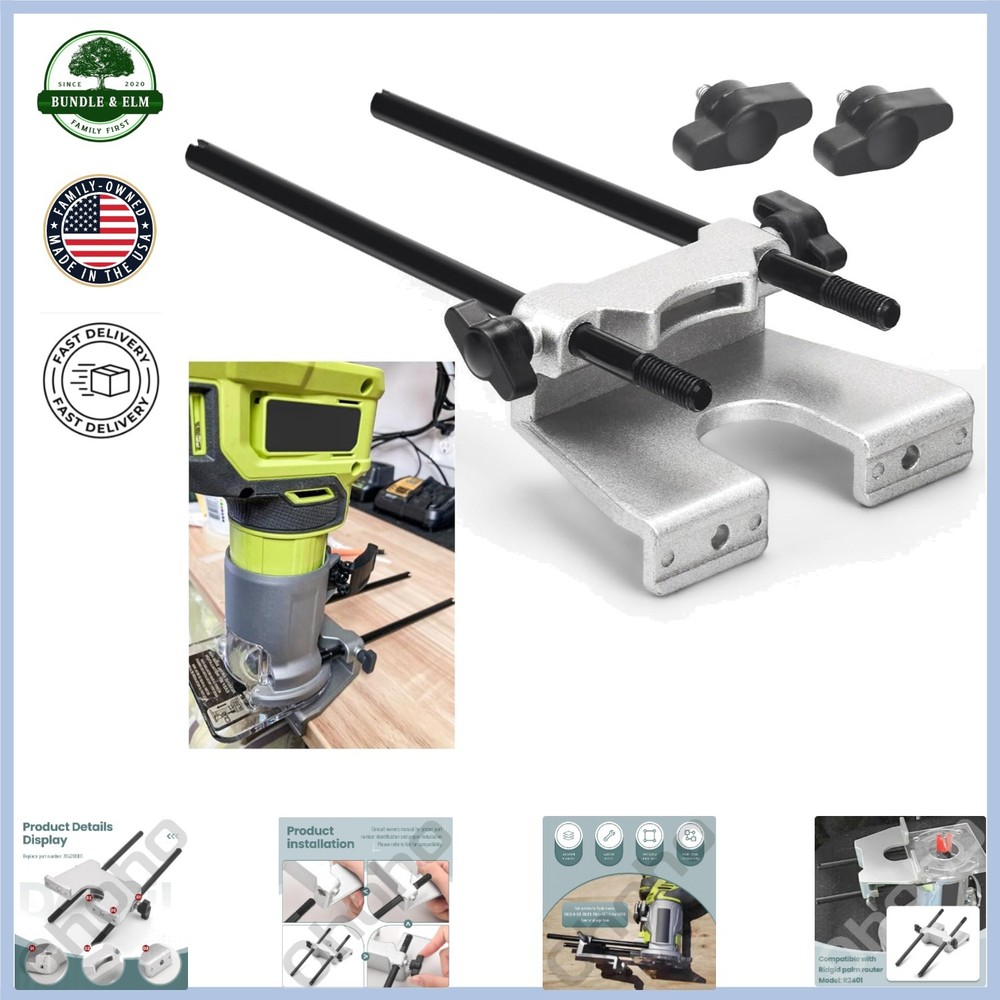 Router Edge Guide Assembly with Straightforward Installation & Solid Performance