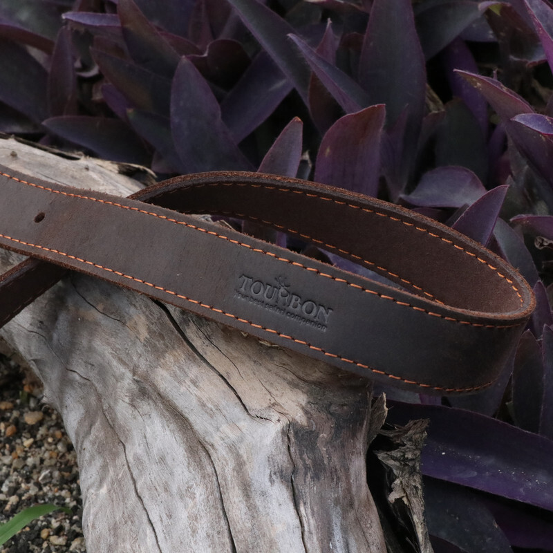 Tourbon Buffalo Leather Rifle Sling Shotgun Strap+Metal Swivels Set Shooting USA