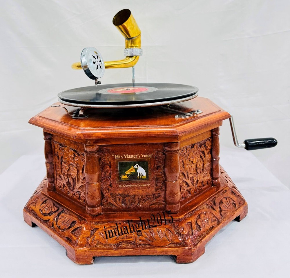 HMV Vinyl Recorder Working Gramophone Player