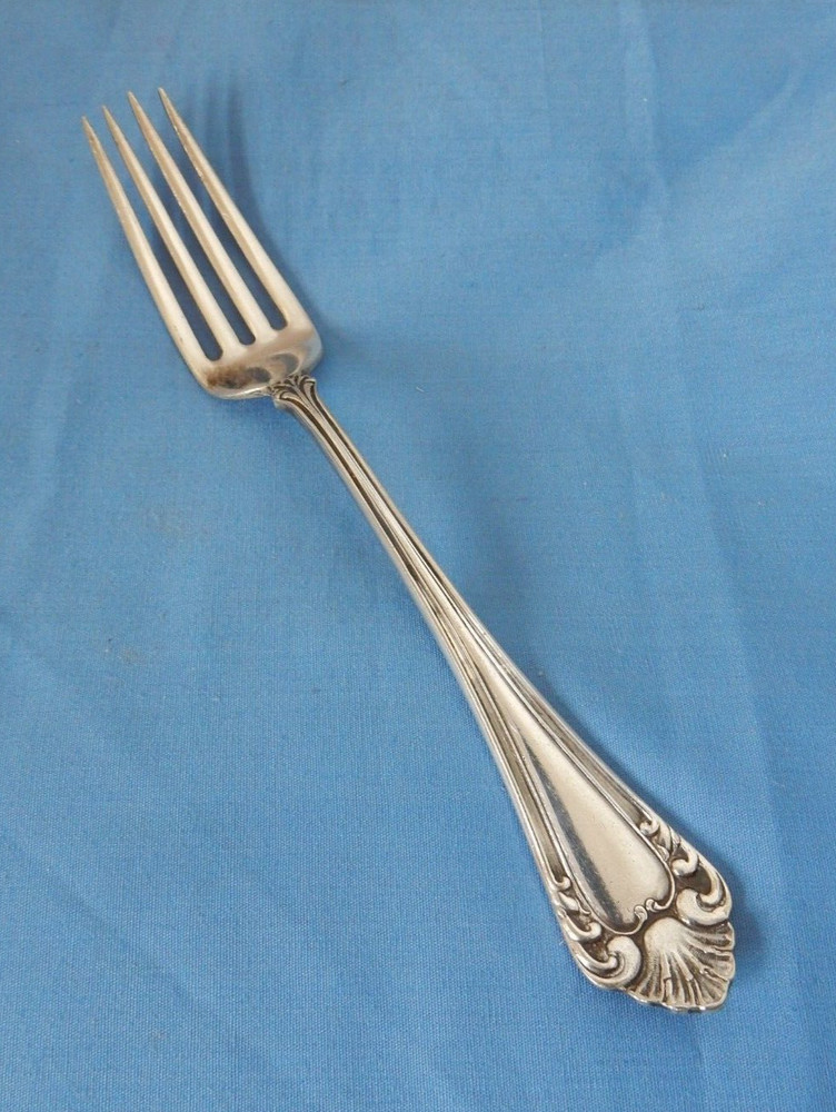 C Rogers International Silver Silverplate 1900 Eucla 7" Fork HTF