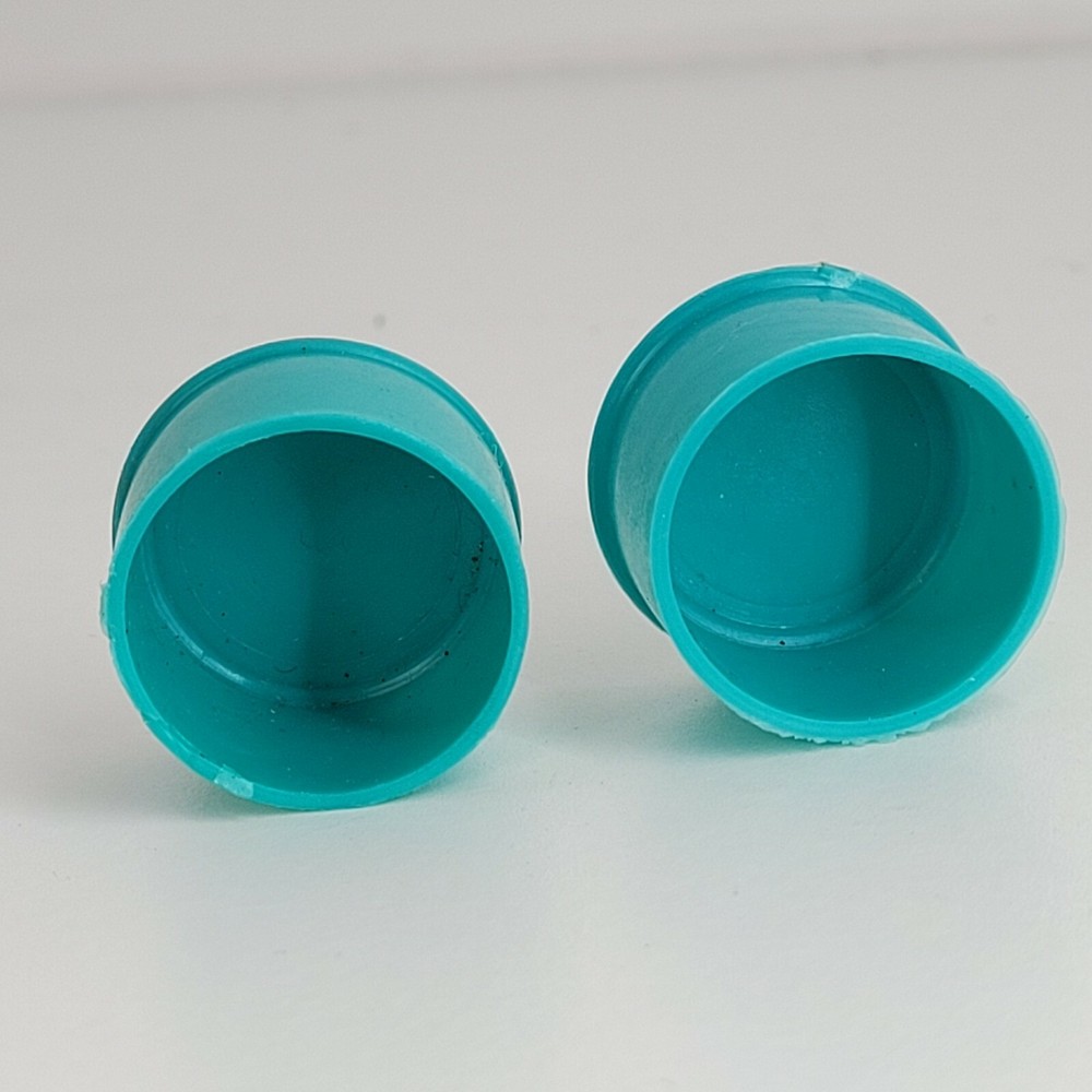 Viva Cycle Handlebar End Plugs Teal 1Pair C4