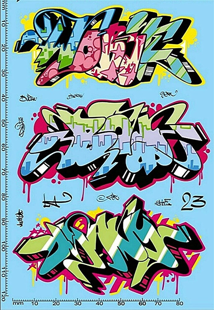 Graffiti 2 Modelcar Decal 1:43 Decals
