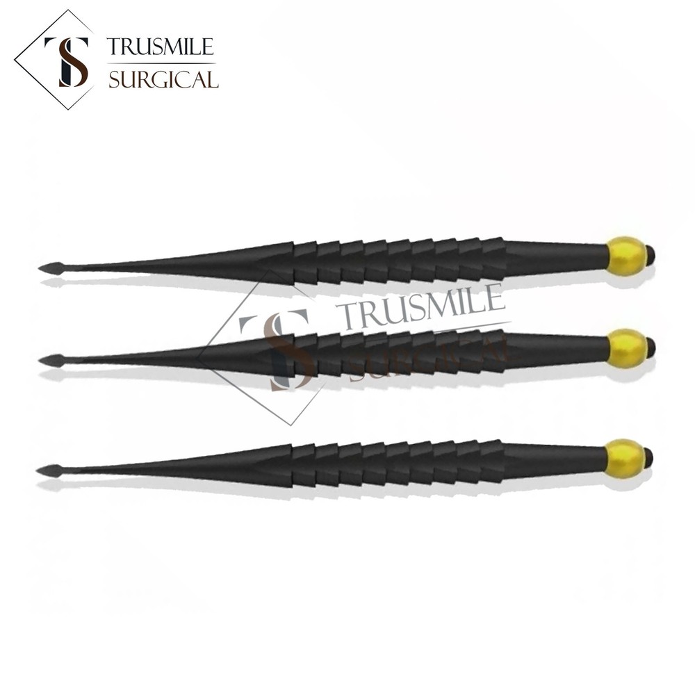 3 Pcs PDL Elevator Sharpened Straight Spade Proximator surgical Instruments