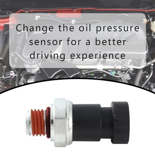 Oil Pressure Sensor Switch, Engine Oil Pressure Switch Compatible with Chevy