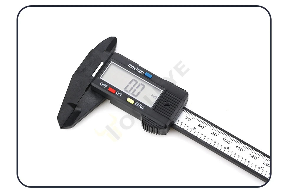 Digital Caliper Electronic Plastic Calipers Vernier Measuring Tools with LED