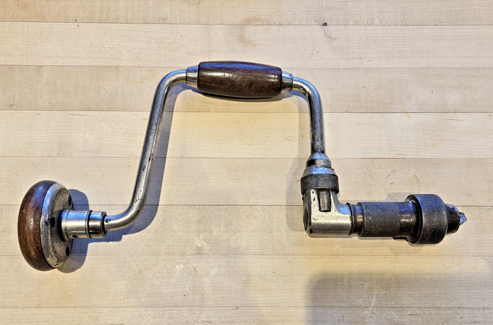 Ratcheting SAMSON Hand Brace Auger #8010A